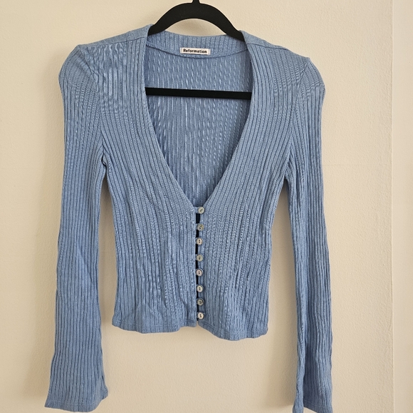 Reformation Gellar Top Sz Xs - Picture 6 of 6